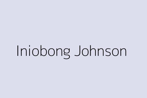 Iniobong Johnson